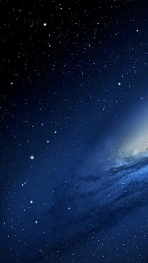 An Apple Iphone Is Shown In The Sky Wallpaper