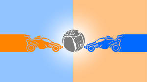 An Awesome In-game Image Of Rocket League Wallpaper