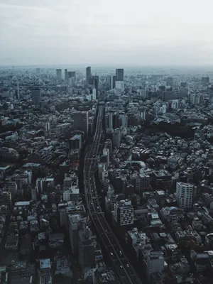 An Eerie View Of Tokyo, Japan Wallpaper