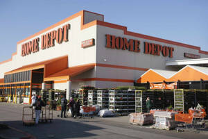 An Elegant Entrance - A Freshly Painted Red Door With Numerous Stunning Decorative Christmas Wreaths And Outdoor Lights. Wallpaper