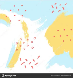 An Eye-catching, Pastel-tinted Abstract Painting. Wallpaper