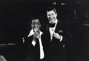 An Iconic Evening - Sammy Davis Jr. And Jerry Lewis Wallpaper