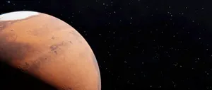 An Incredible View Of The Desolate Planet Mars Wallpaper