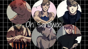 An Intense Moment With Sangwoo Wallpaper