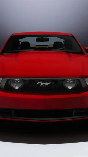 An Iphone Displaying Gps Navigation In A Car Wallpaper