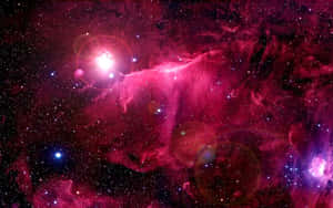 An Out Of This World View Of A Space Nebula Wallpaper