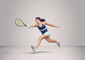 Anastasija Sevastova Running In Photoshoot Wallpaper