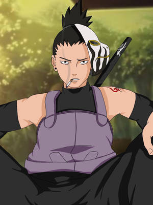 Anbu Mask Shikamaru Wallpaper