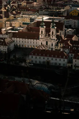 Ancient Buildings In City Wallpaper