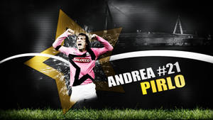 Andrea Pirlo Black Desktop Wallpaper