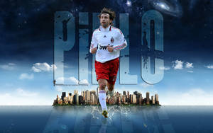 Andrea Pirlo Cityscape Wallpaper