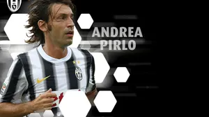Andrea Pirlo Digital Hexagon Wallpaper