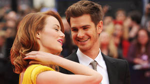 Andrew Garfield And Emma Stone Premiere Wallpaper