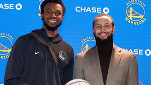 Andrew Wiggins And Stephen Curry Wallpaper