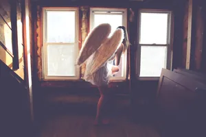 Angel 4400 X 2943 Wallpaper