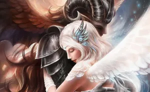 Angel Couple Wallpaper