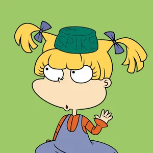 Angelica Pickles Green Dog Bowl Wallpaper