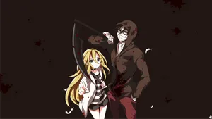 Angels Of Death Blood Shed Art Wallpaper