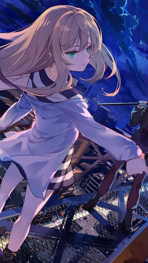 Angels Of Death Rachel's Cold Face Wallpaper