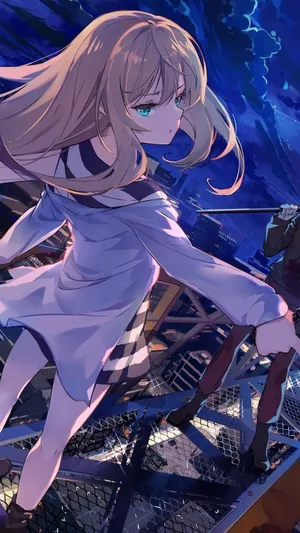 Angels Of Death Rachel's Cold Face Wallpaper