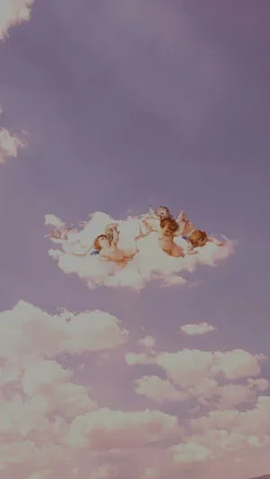 Angels So Close You Can Almost Touch Their Wings. Wallpaper