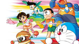 Angry Doraemon And Friends Wallpaper