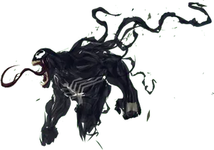 Angry Venom Alien Symbiote Wallpaper