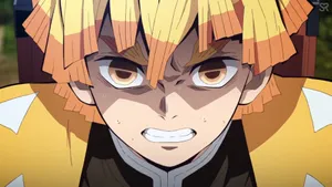 Angry Zenitsu Agatsuma Wallpaper