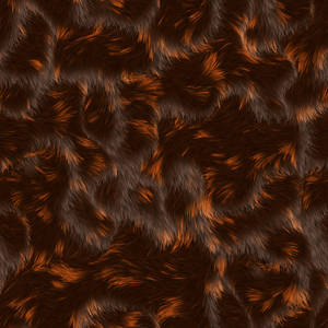 Animal Fur Digital Illustration Wallpaper