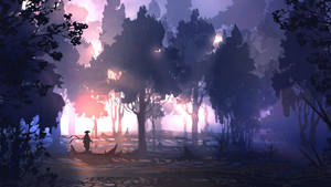Animated Fantasy Forest Wallpaper