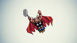 Animated Flying Thor Hd Wallpaper
