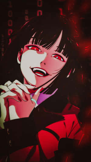 Animated Gambling Enthusiast Yumeko Wallpaper