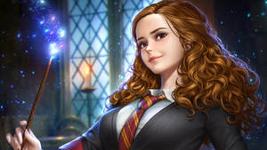 Animated Hermione Harry Potter Wallpaper