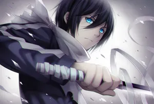 Anime Boy Yato In Noragami Wallpaper