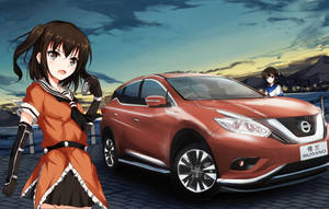 Anime Car Murano Wallpaper