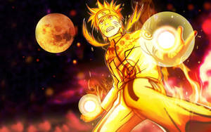 Anime Fight Glowing Naruto Wallpaper