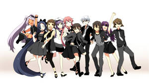 Anime Future Diary Characters Wallpaper