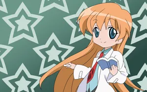 Anime, Girl, Blonde, Doctor, Chalk, Bathrobes Wallpaper