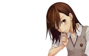 Anime Girl Mikoto Misaka Wallpaper