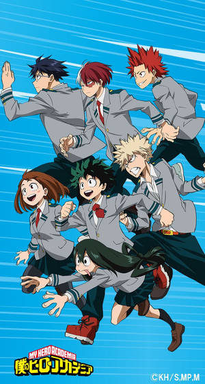 Anime Heroes In Mha Wallpaper