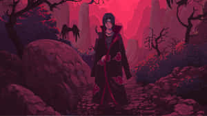 Anime Itachi Live Spooky Area Wallpaper