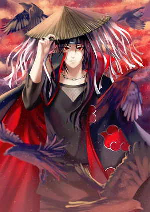Anime Itachi Phone Death Note Look Wallpaper