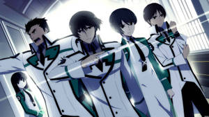 Anime School Scenery The Irregular At Magic High School Students Wallpaper