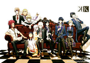 Anime Series K Couch Picture Wallpaper