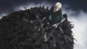 Anime Slayer Erwin Smith Wallpaper