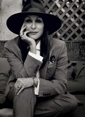 Anjelica Huston Interview Magazine Photoshoot Wallpaper
