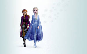 Anna And Elsa Frozen 2 Wallpaper