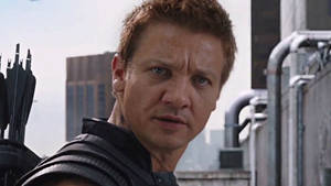 Annoyed Jeremy Renner Wallpaper