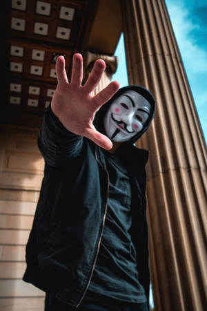 Anonymous High-five Hand Wallpaper