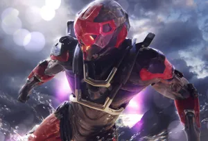 Anthem 4k Red Ranger Wallpaper